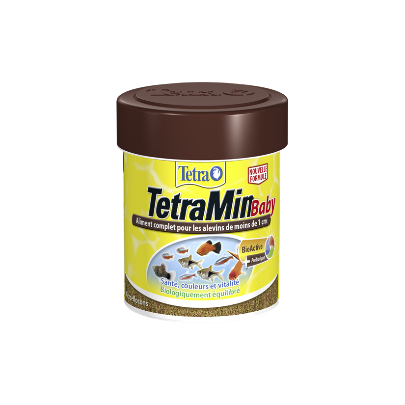 TETRA - TetraMin Baby - 66 ml - Pulverfutter für Alvins