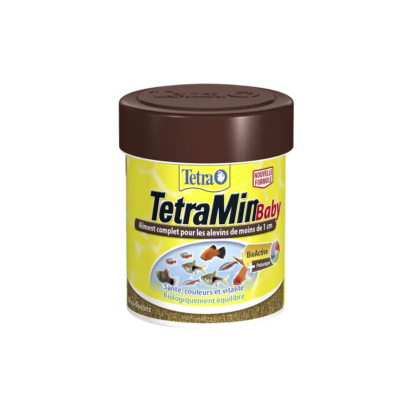 TETRA - TetraMin Baby - 66ml - Alimento em pó para alvins