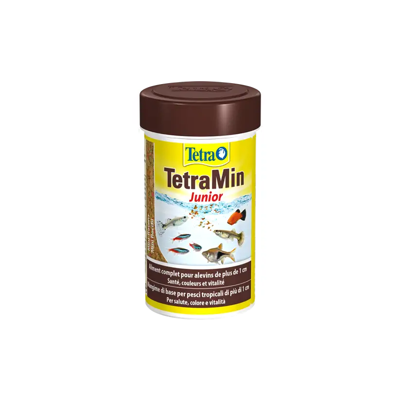 TETRA - TetraMin Junior - 100 ml - Flockenfutter für Alvins