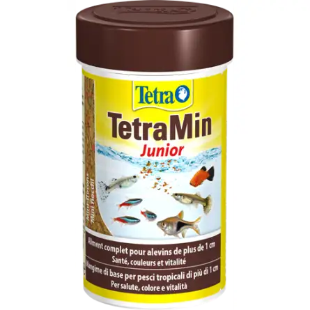 TETRA - TetraMin Junior - 100ml - Alimento em flocos para alvins