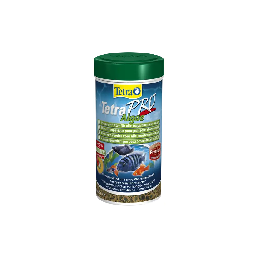 TETRA - Pro Algae - 250ml - Aliment supérieur pour poissons herbivores