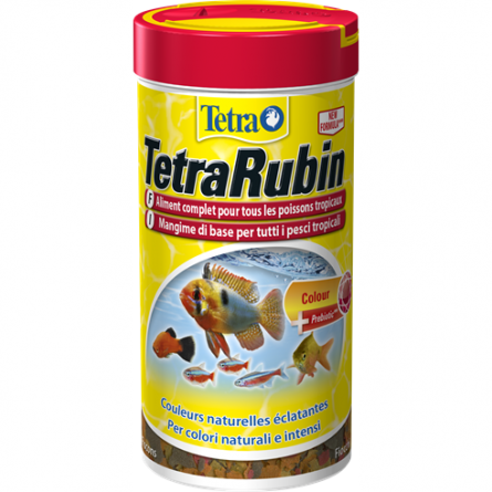 TETRA - TetraRubin - 100ml - Assortimento di cibo per pesci premium