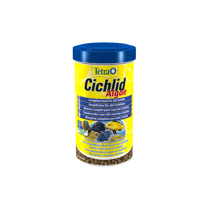 TETRA -Cichlid Algae - 500ml - Granulés pour Cichlidés