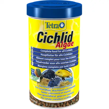 TETRA -Cichlid Algae - 500ml - Granulés pour Cichlidés