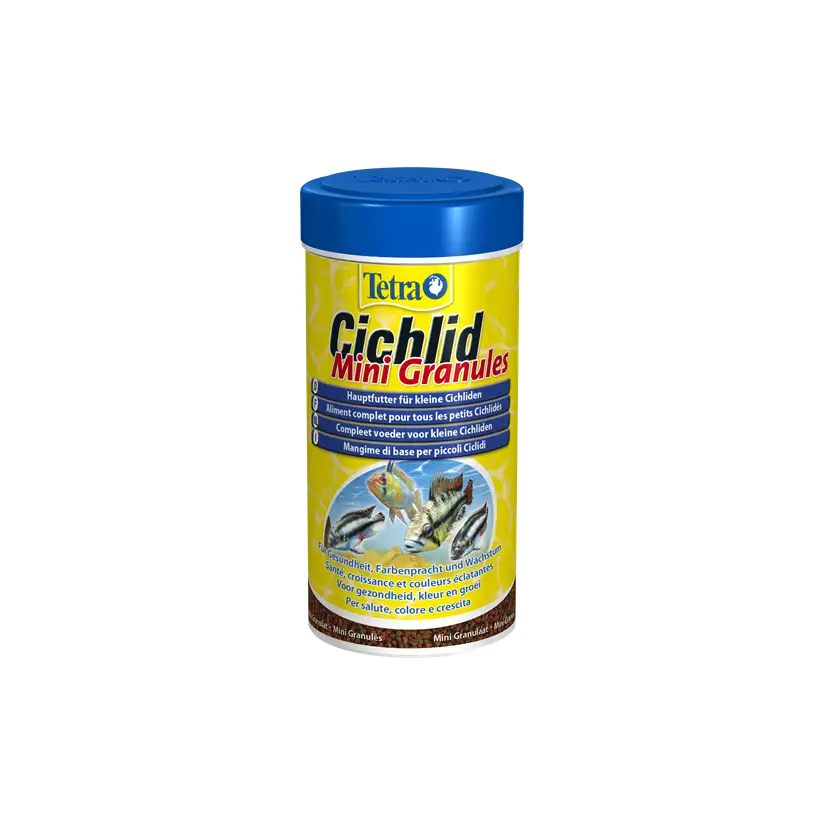 TETRA - Cichlid Mini Granules - 250ml - Granuli per piccoli ciclidi