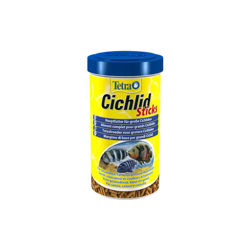 TETRA - Cichlid Sticks - 500 ml - Futter in Sticks für Cichliden