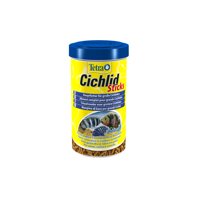 TETRA - Cichlid Sticks - 10l - Cibo in bastoncini per ciclidi