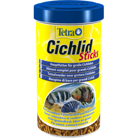 TETRA - Cichlid Sticks - 10l - Cibo in bastoncini per ciclidi