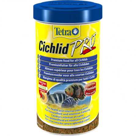 TETRA - Cichlid Pro - 500ml - Comida en chips superior para cíclidos