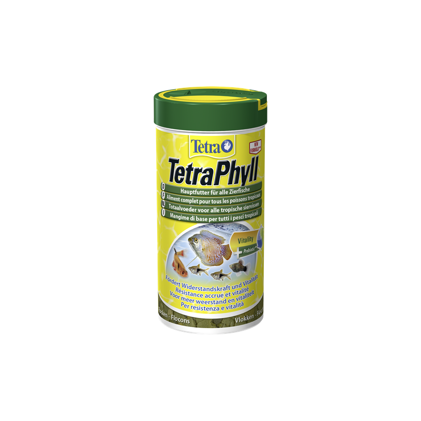 TETRA - TetraPhyll - 100ml - Alimento completo para peces herbívoros