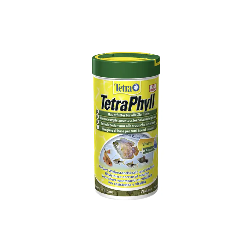 TETRA - TetraPhyll - 100ml - Alimento completo para peixes herbívoros