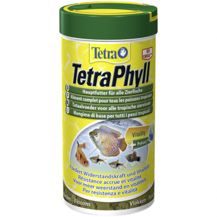 TETRA - TetraPhyll - 100ml - Alleinfuttermittel für pflanzenfressende Fische