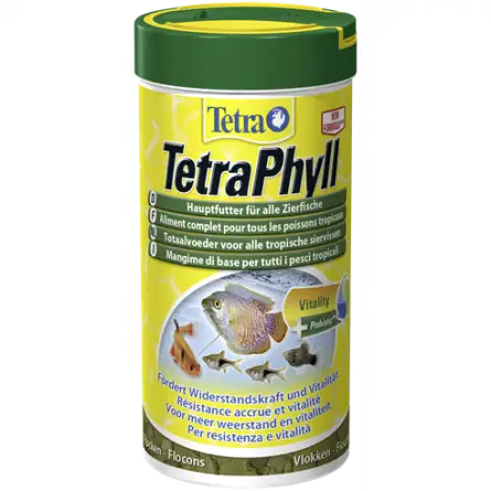 TETRA - TetraPhyll - 100ml - Compleet voer voor plantenetende vissen