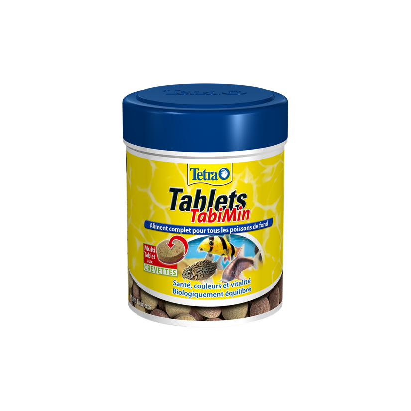 TETRA - TabiMin Tablets - 66ml - Alimento completo para todos los peces de fondo