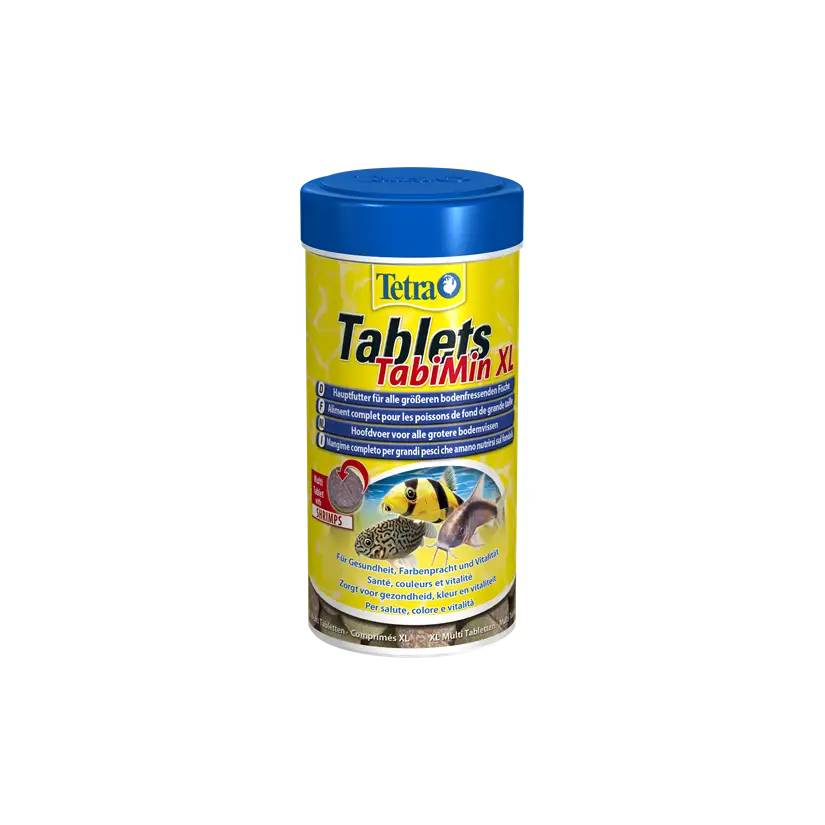 TETRA - TabiMin XL Tablets - 150ml - Complete food for large bottom fish