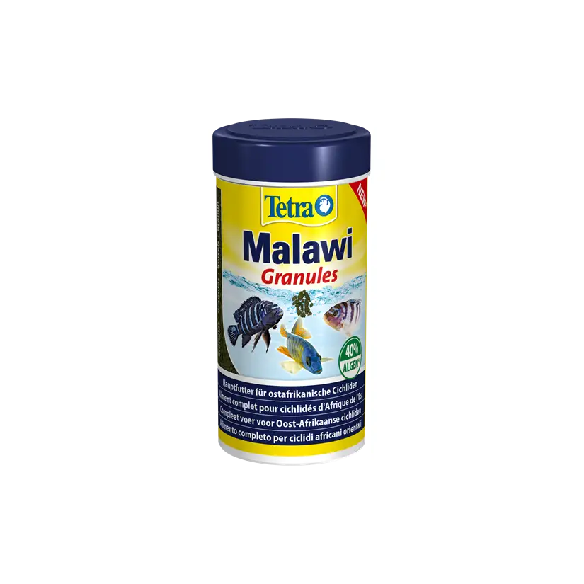 TETRA - Malawi-Granulat - 250 ml - Futter für pflanzenfressende Buntbarsche