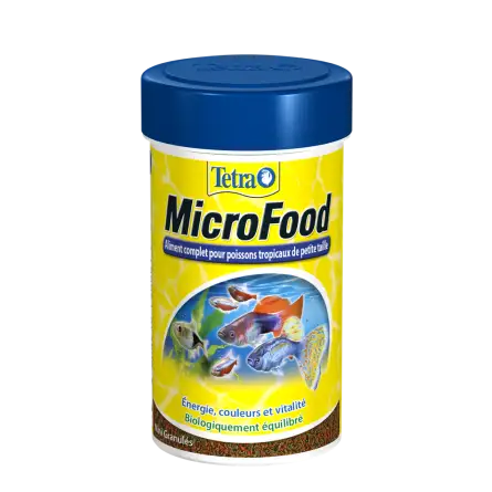 TETRA - MicroFood - 100 ml - Popolna hrana za majhne ribe