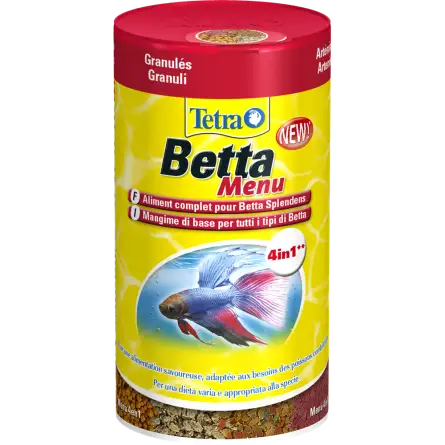 TETRA - Betta Menu - 100ml - Različna hrana za bojne ribe.