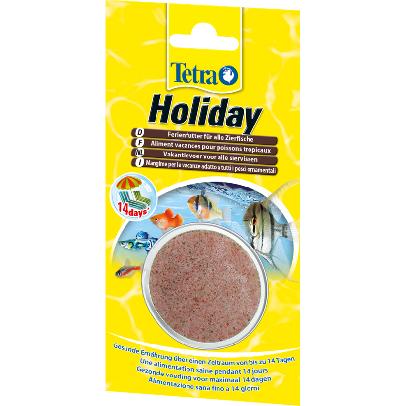 TETRA - Holiday - 30g - Aliment complet pour poissons en cas d'absence