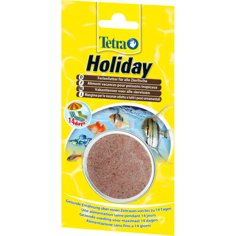 TETRA - Holiday - 30g - Alimento completo para peixes em caso de ausência