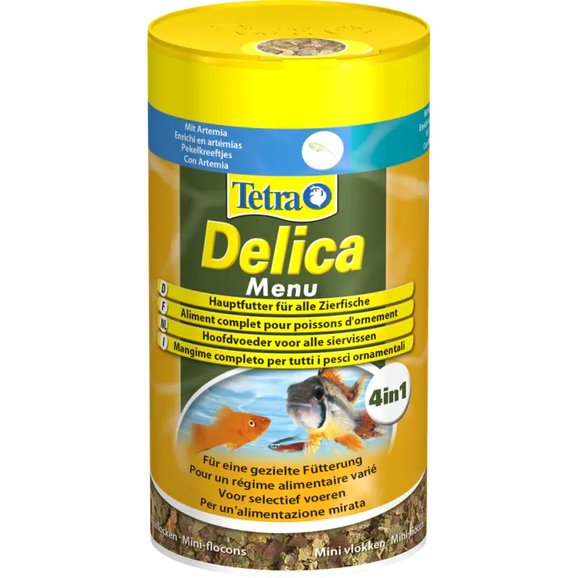 TETRA - Delica Menu - 100ml - Dolcetti naturali assortiti per pesce