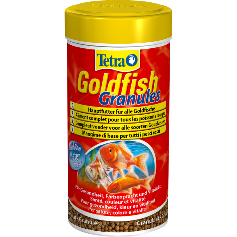 TETRA - Goldfish Granules - 250ml - Aliment en granulés pour poissons rouges