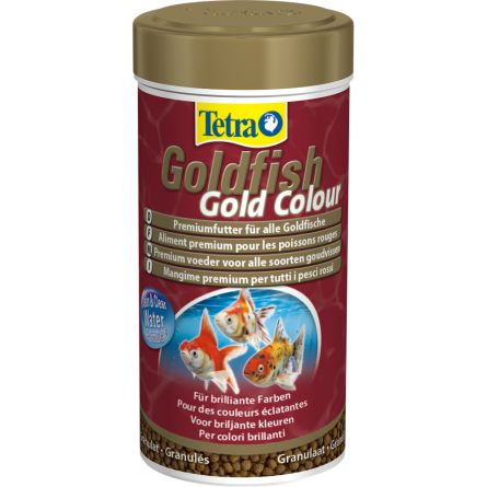 TETRA - Goldfish Gold Color - 100 ml - Granulatfutter für Goldfische