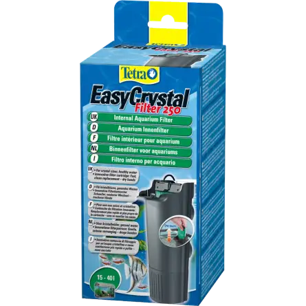 TETRA - EasyCrystal 250 - Filtro para aquário de 15 a 40 litros