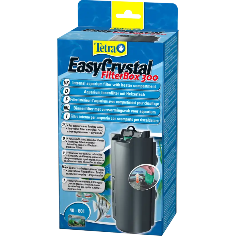 TETRA - EasyCrystal 300 - Filter für Aquarien von 15 bis 40 Litern