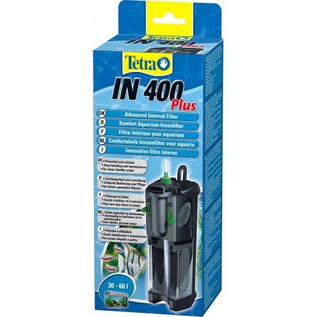 TETRA - IN 400 Plus - Filtro interno para aquários até 60 litros