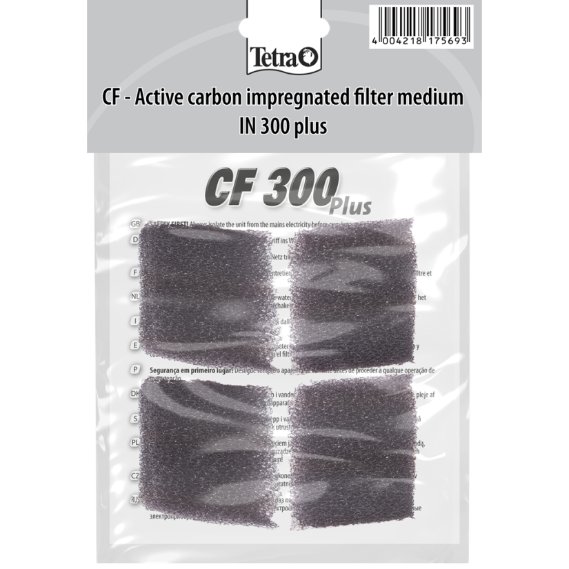 TETRA - CF 300 plus - Mousse de filtration au charbon