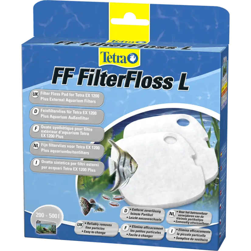 TETRA - FF FilterFloss L - Guata sintética para filtros tetra EX 1200