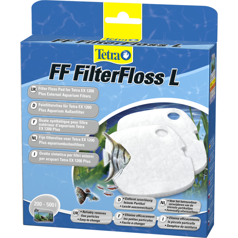 TETRA - FF FilterFloss L - Pasta sintética para filtros tetra EX 1200