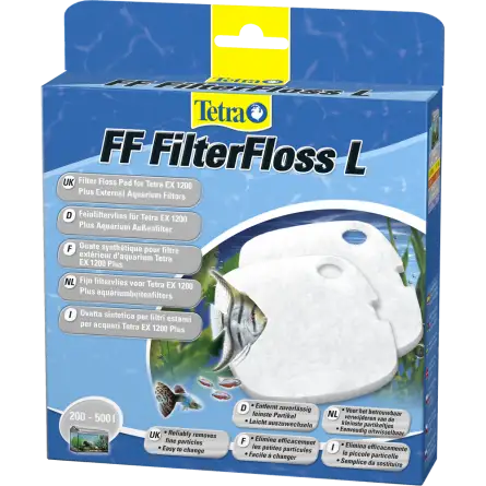 TETRA - FF FilterFloss L - Guata sintética para filtros tetra EX 1200