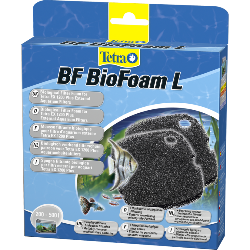 TETRA - BF BioFoam L - Espuma de filtro biológico para filtros Tetra EX 1200