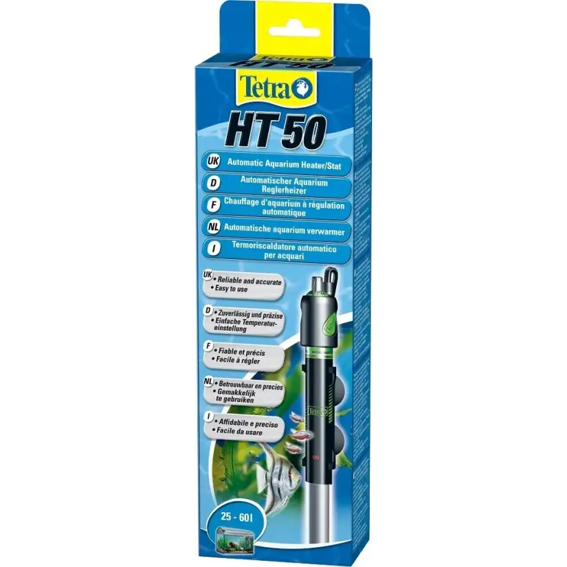 TETRA - HT 50 - Aquecimento para aquários até 50 litros.