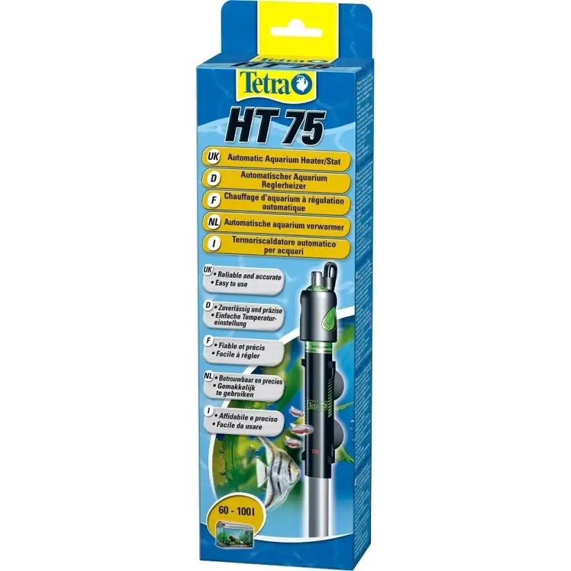 TETRA - HT 75 - Aquecimento para aquários até 75 litros.