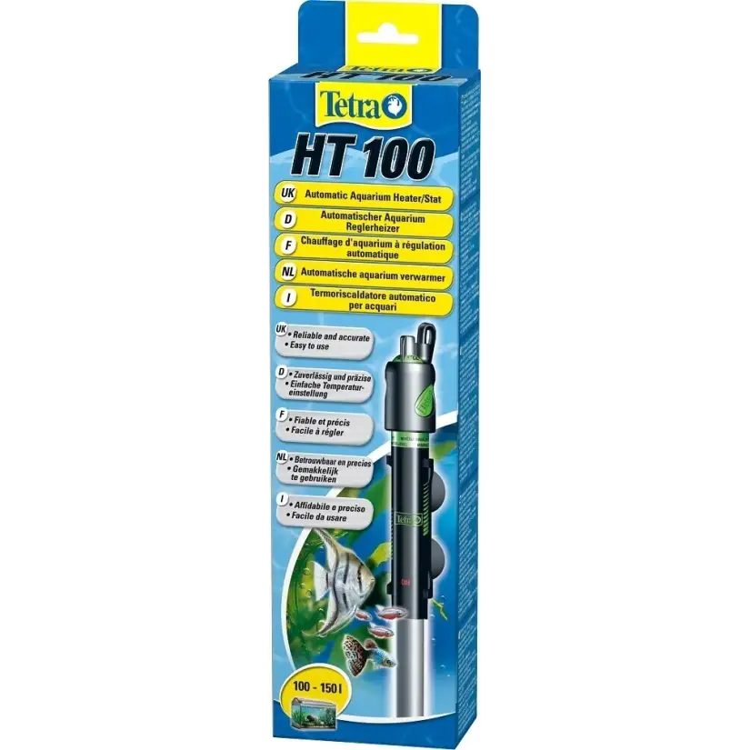 TETRA - HT 100 - Calentador para acuarios de hasta 100 litros.