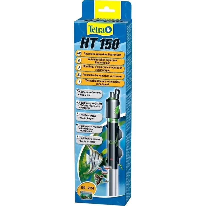 TETRA - HT 150 - Aquecimento para aquários até 150 litros.