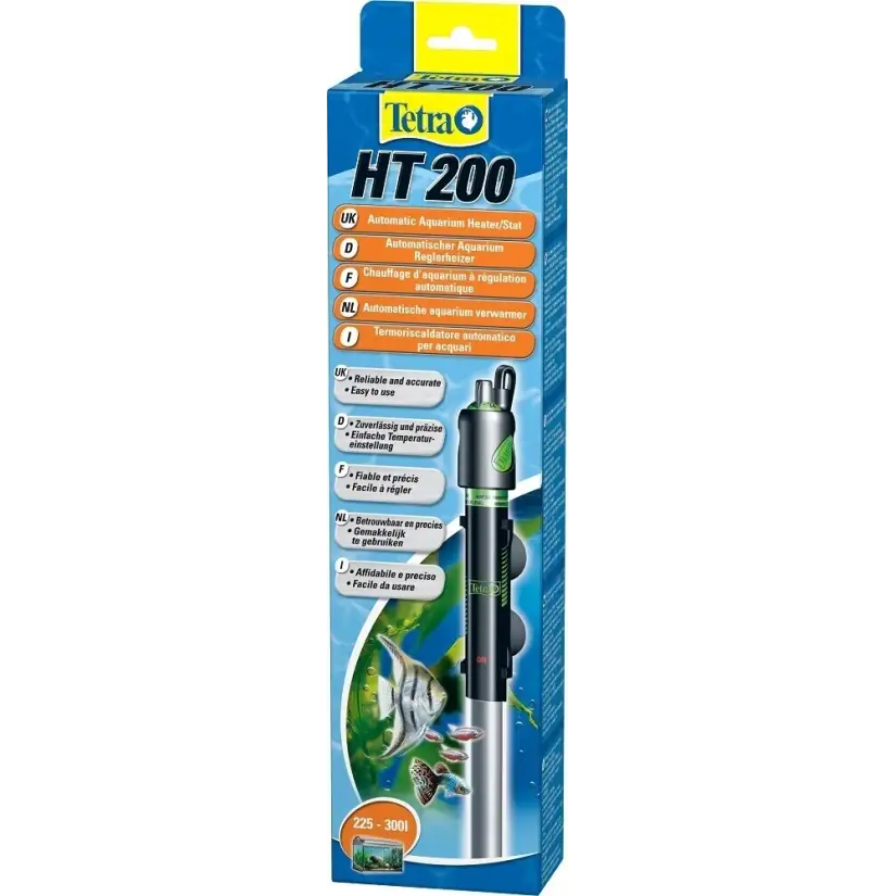 TETRA - HT 200 - Aquecimento para aquários até 200 litros.