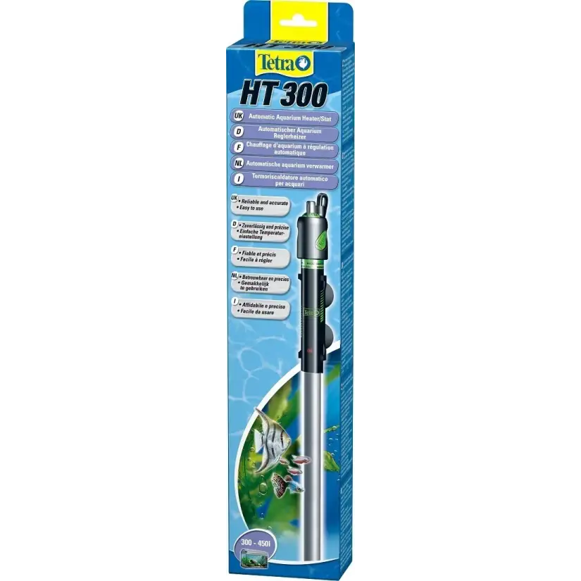 TETRA - HT 300 - Verwarming voor aquaria tot 450 liter.