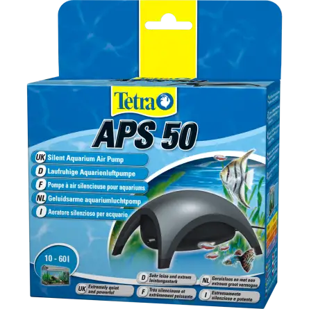 TETRA - APS 50 nero - Pompa ad aria per acquari 50 l/h