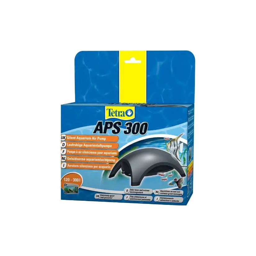 TETRA - APS 300 negro - Bomba de aire para acuarios 300 l/h