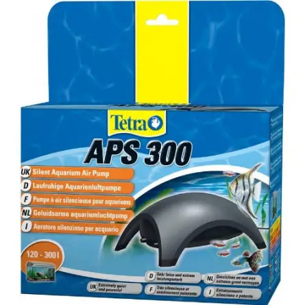 TETRA - APS 300 negro - Bomba de aire para acuarios 300 l/h