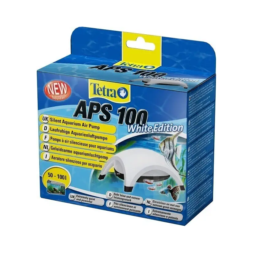 TETRA - APS 100 Branco - Bomba de ar para aquário 100 l/h