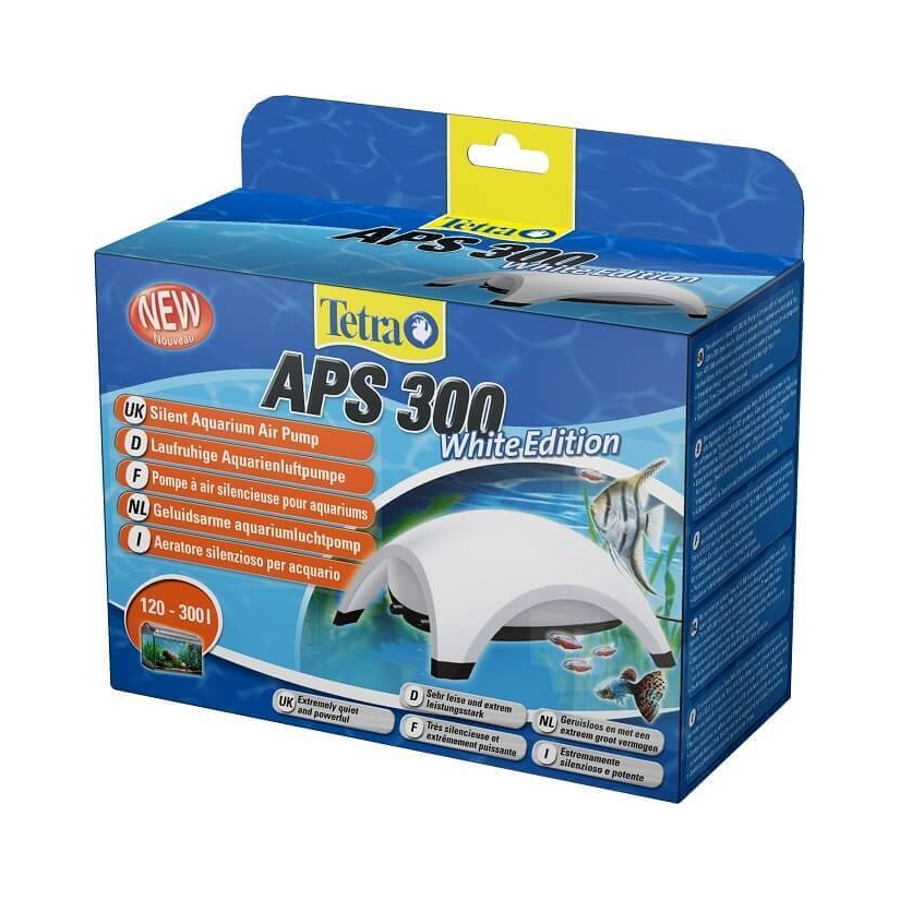 TETRA - APS 300 Bianco - Pompa ad aria per acquario 300 l/h