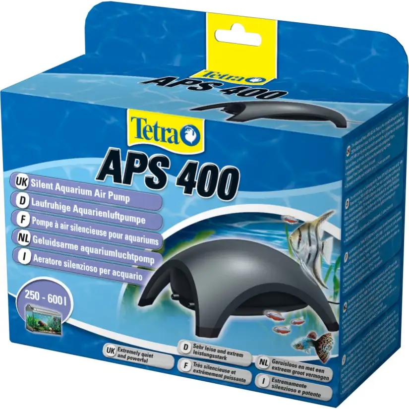 TETRA - APS 400 schwarz - Luftpumpe für Aquarium 400 l/h