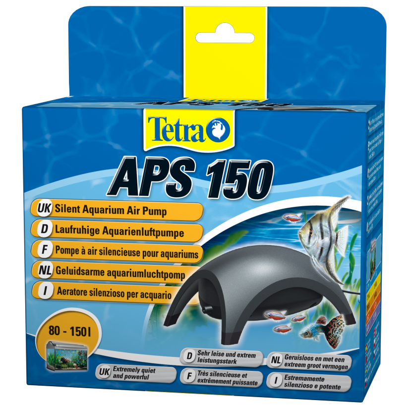 TETRA - APS 150 schwarz - Luftpumpe für Aquarium 150 l/h