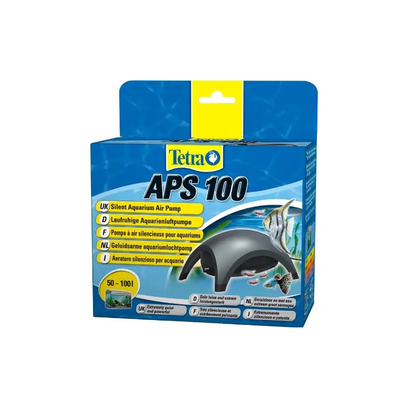 TETRA - APS 100 preto - Bomba de ar para aquário 100 l/h