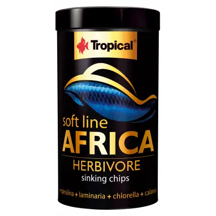 TROPICAL - Soft Line Herbivore M - 250ml - Chipvoer voor herbivore Afrikaanse vissen